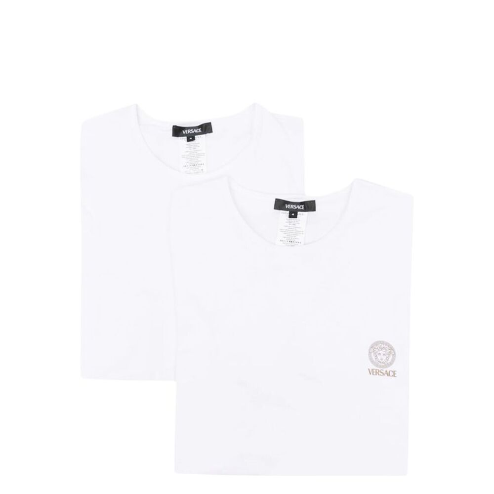 Versace Men Set Of 2 Printed T-Shirts